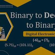 Binary To Decimal Conversion Decimal To Binary Conversion Digital Electronics Mruduraj