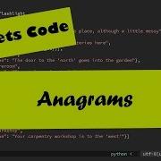 Playful Python Calculating Anagrams For A Word