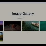Image Gallery Web App Built With HTML CSS JavaScript