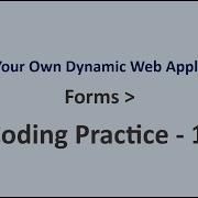 Coding Practice 19 Forms Build Your Own Dynamic Web Application NxtWave