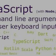 JavaScript With Node Js And Deno Command Line Arguments And User Keyboard Input