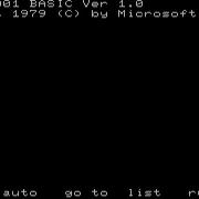 NEC PC 8001 N BASIC V1 02