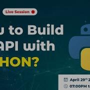 How To Build An API With Python Build Python API Python Flask Python Tutorial 2022 Codegnan