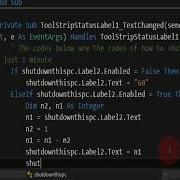 Vb Net Program Can Shutdown Your PC