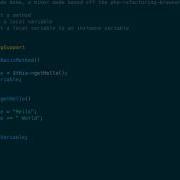 Emacs Php Refactor Mode