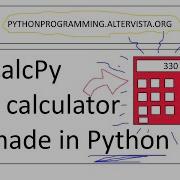 CalcPy A Calculator In Python N Tkinter Part 2
