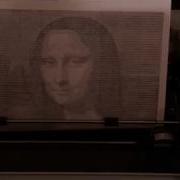 Atari SMM804 Printing The Mona Lisa