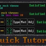 Dwarf Fortress Quick Tutorials Managers And Work Orders Automating Jobs