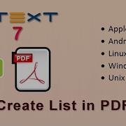 Create List In Pdf Using IText 7 Android Tutorial Add List In The PDF IText 7 Android