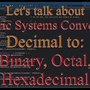 Delphi Numeric Systems Convertions 01 Decimal To Binary To Octal To Hexadecimal