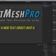 Text Mesh Pro Getting Started Part 1