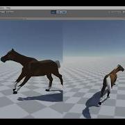 LowPoly Stylized Horse Pack Version 2 9 Animation Demo Movement