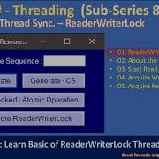 RW Lock Part 1 About ReaderWriterLock C Advanced 248
