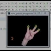 Hand Detection And Gesture Recognition In Processing With Processing And Blobscanner