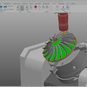 PowerMill 5 Axis Hub Finishing PowerMill 5 Axis Toolpath