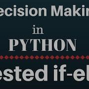 Nested If Else Statement In Python