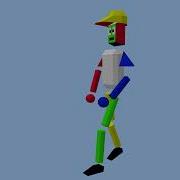 Polyman 3D Animation Test