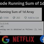 Running Sum Of 1d Array Solution Leetcode 1480 Java Solution LEETCODE 1480 PROBLEM SOLVING JAVA