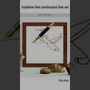 Airplane Continuous Line Art Using Python Turtle Shorts Creative Paishot