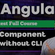 Angular 21 Tutorial In Hindi 26 Create Component Without CLI Manual Component Creation