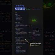 Loading Animation Glowing Effect HTML CSS Shorts Html Css
