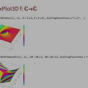 Complex Valued Visualization