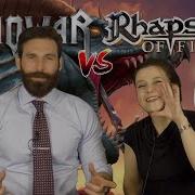 Manowar Vs Rhapsody Of Fire Power Of Thy Sword Live Reaction Review Metal Academix