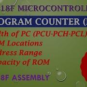 Program Counter In PIC18 Micrcontroller Program Counter And Program ROM Space In PIC