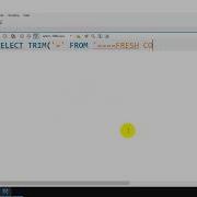 How To Remove Leading And Trailing Characters In MySQL