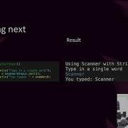 Java Scanner