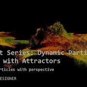 TouchDesigner Dynamic Particle System With Attractors Part 2 Particles With Perspective