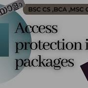 Java 33 Access Protection In Java Packages Access Modifiers Explained With Examples
