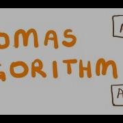 Thomas Algorithm Part 1