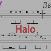 Beyoncé Halo Guitar Solo Tab BackingTrack