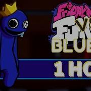 ODD FRIEND FNF 1 HOUR Songs VS Blue V1 Roblox Rainbow Friends Chapter 1