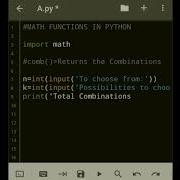 Math Functions In Python Part10 Comb Perm Copysign
