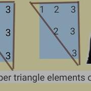 How To Print Upper Triangle Elements Of Matrix In Java