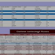 Visual Basic Net How To Delete Selected Rows From Datagridview And Access Databas