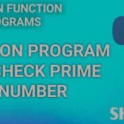 Shorts Python How To Check Prime Number In Python Python Function Program Python Md Creator