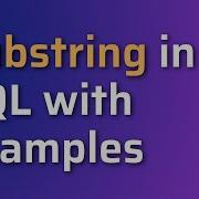 SUBSTRING IN SQL WITH EXAMPLES SQL FUNCTIONS MASTER IN SQL