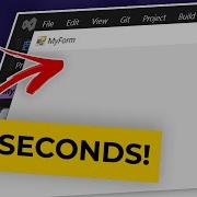 C GUI Create Simple WinForms App In 30 Seconds Sciber