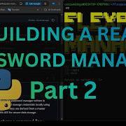 Building A Password Manager In Python Part 2 Input Validation Account Switching