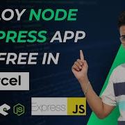 Deploy Node And Express JS Project To Vercel For Free