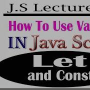 JavaScript Variables Let Const Tutorial In Hindi Urdu Lecture 4 Part 2