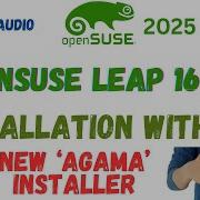 Установите Opensuse Leap 16 с помощью нового установщика Agama 2025