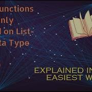 17 Python Tutorial Basic Functions Commonly Applied On List List Data Type Part 4