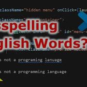 English Spell Checker For Visual Studio Code Code Spell Checker Extension