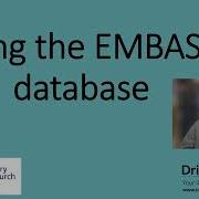 Using The EMBASE Database