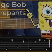 SpongeBob SquarePants Closing Theme Simple Guitar Tab