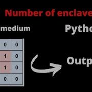 LEETCODE 1020 NUMBER OF ENCLAVES PYTHON Leetcode Google Interview Question